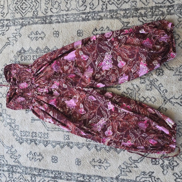 Free People Iris Cotton Halter Jumpsuit - Picture 4 of 5